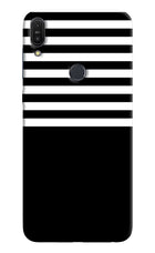 Black and White Print Asus Zenfone Max Pro M1 Hard Case Back Cover by Casekaro