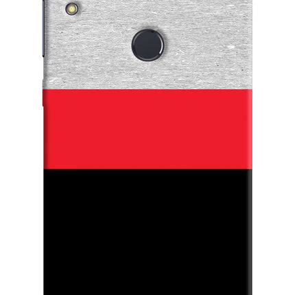 Tri Color Pattern Asus Zenfone Max Pro M1 Hard Case Back Cover by Casekaro