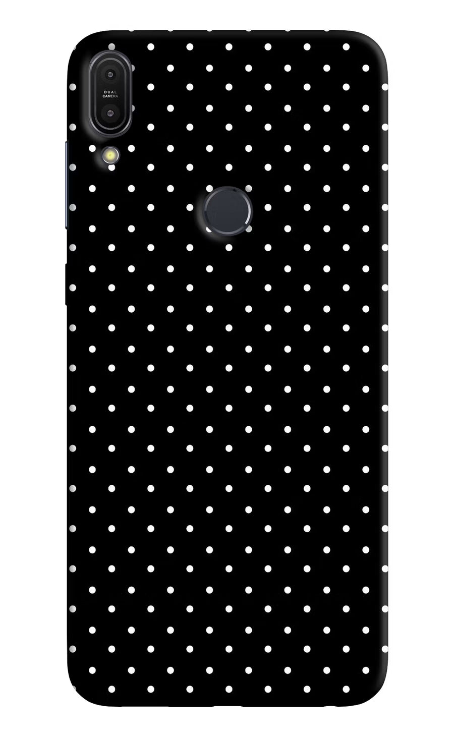 White Dots Asus Zenfone Max Pro M1 Back Cover, Hard case