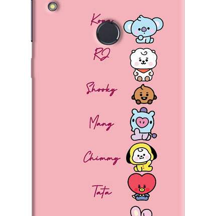 BTS names Asus Zenfone Max Pro M1 Hard Case Back Cover by Casekaro
