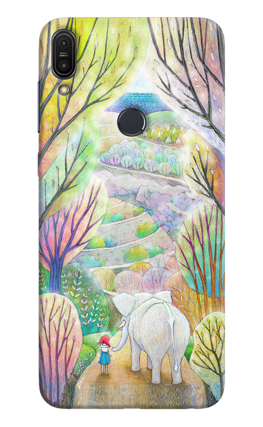 Nature Painting Asus Zenfone Max Pro M1 Hard Case Back Cover by Casekaro