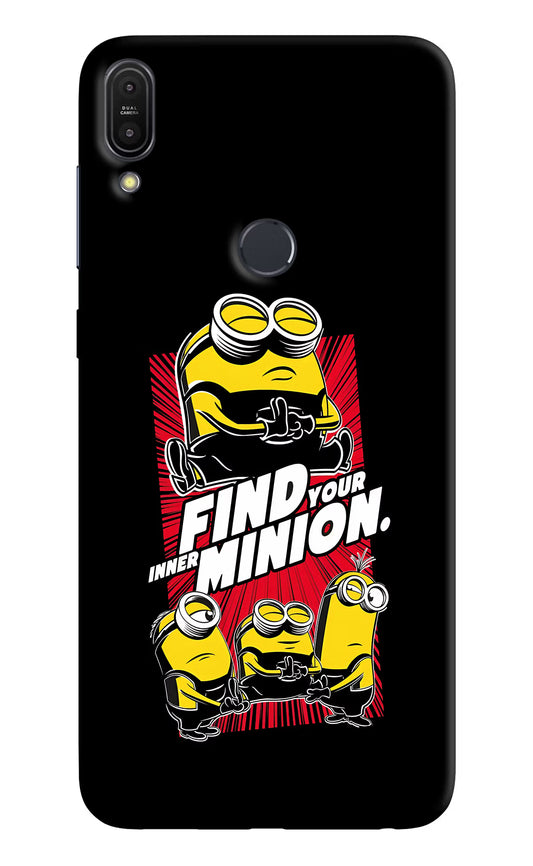 Find your inner Minion Asus Zenfone Max Pro M1 Hard Case Back Cover by Casekaro
