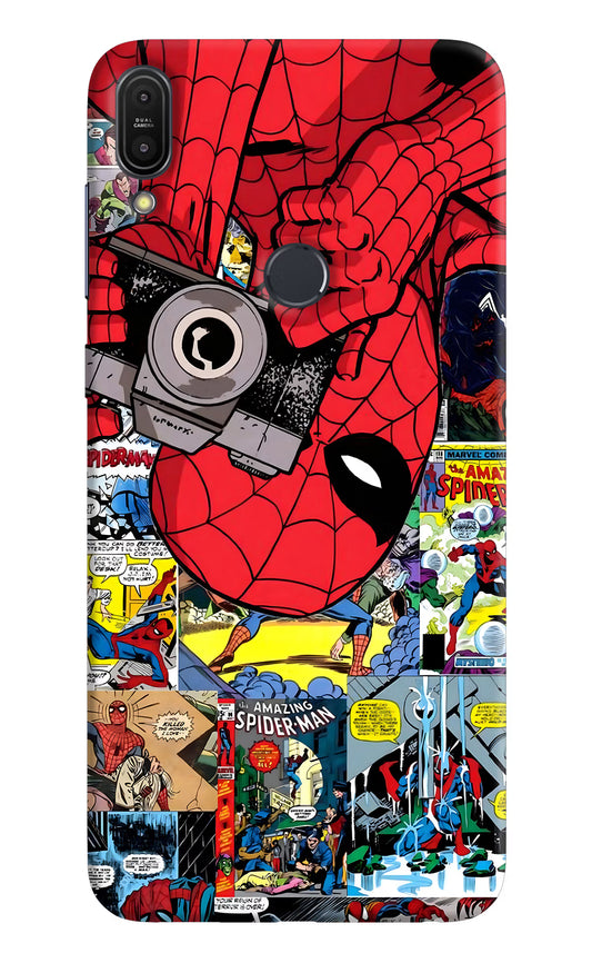 Spider Man Asus Zenfone Max Pro M1 Hard Case Back Cover by Casekaro
