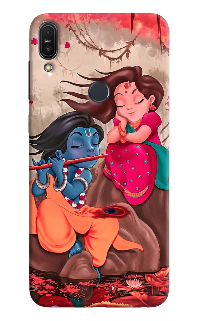 Radhe Krishna Asus Zenfone Max Pro M1 Hard Case Back Cover by Casekaro