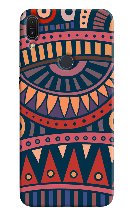 African Culture Design Asus Zenfone Max Pro M1 Hard Case Back Cover by Casekaro
