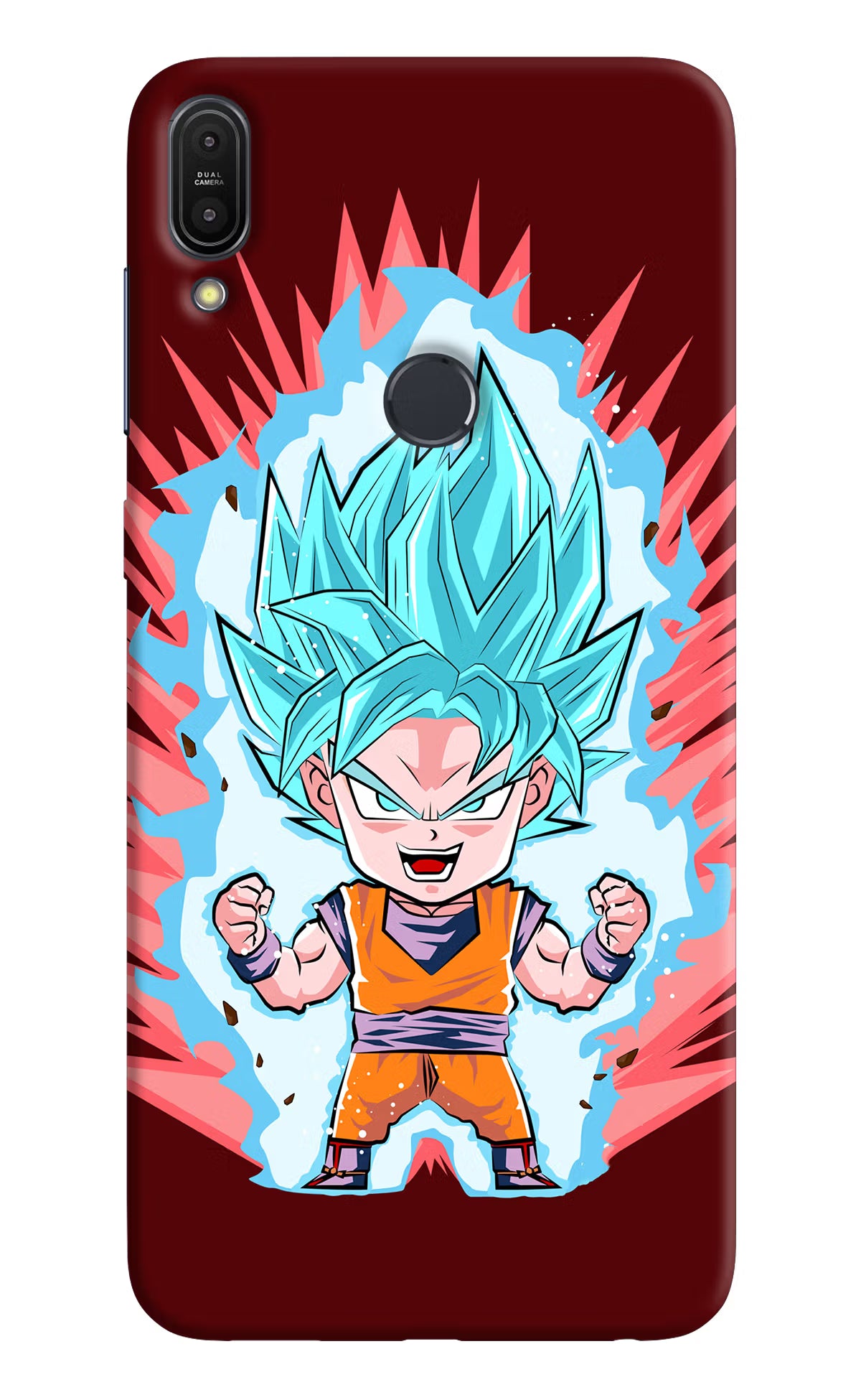 Goku Little Asus Zenfone Max Pro M1 Hard Case Back Cover by Casekaro