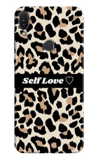 Leopard Print Self Love Asus Zenfone Max Pro M1 Hard Case Back Cover by Casekaro