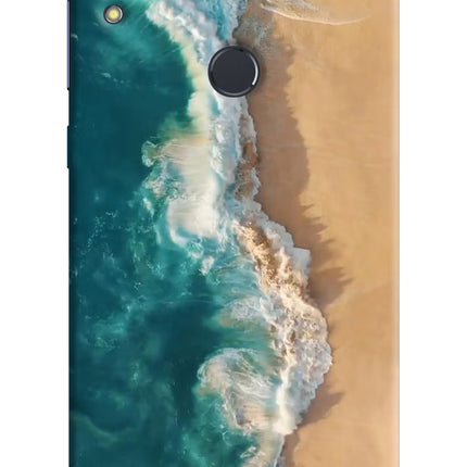 Ocean Beach Asus Zenfone Max Pro M1 Hard Case Back Cover by Casekaro