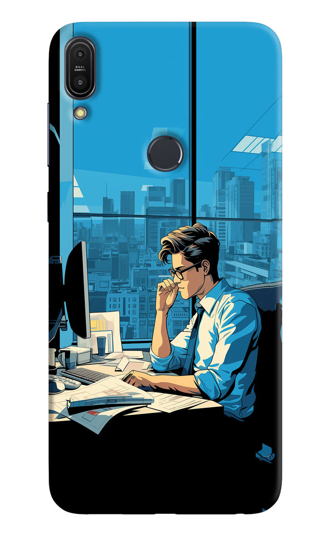 Focused Hustler (AI Generated) Asus Zenfone Max Pro M1 Hard Case Back Cover by Casekaro