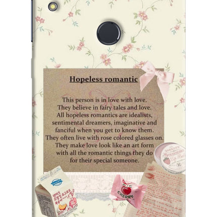 Hopeless Romantic Asus Zenfone Max Pro M1 Hard Case Back Cover by Casekaro