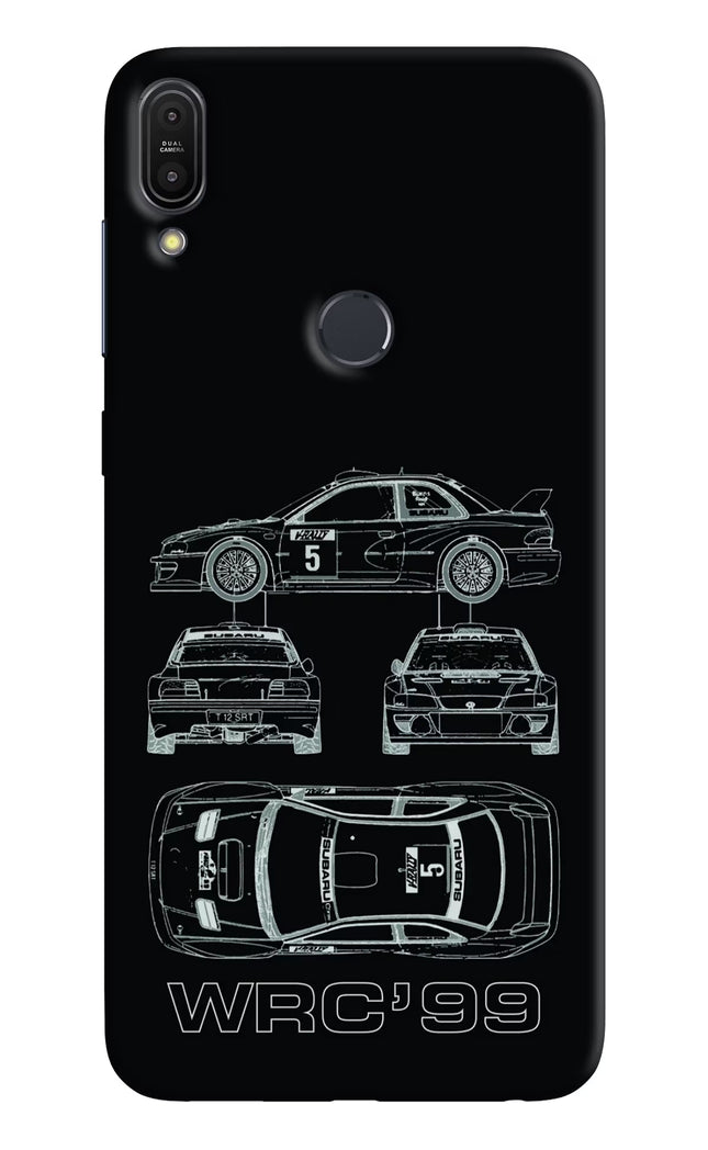 WRC'99 Asus Zenfone Max Pro M1 Hard Case Back Cover by Casekaro