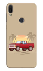 Desert Classic Drive Asus Zenfone Max Pro M1 Hard Case Back Cover by Casekaro