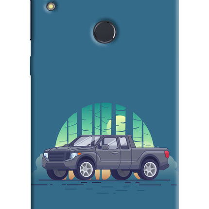 Retro Garage Vibe Asus Zenfone Max Pro M1 Hard Case Back Cover by Casekaro
