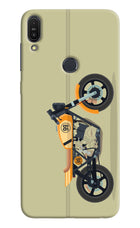 Vertical Speedster Asus Zenfone Max Pro M1 Hard Case Back Cover by Casekaro