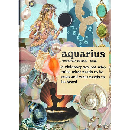 Aquarius Zodiac Asus Zenfone Max Pro M1 Hard Case Back Cover by Casekaro