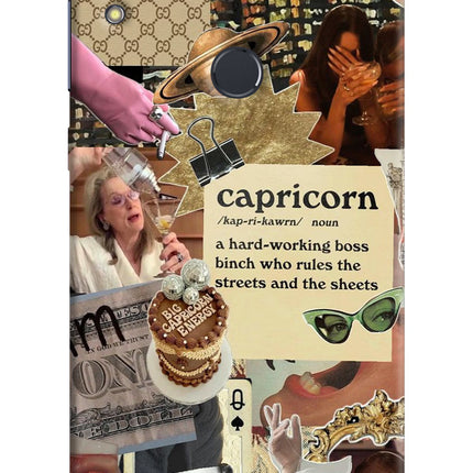 Capricorn Zodiac Asus Zenfone Max Pro M1 Hard Case Back Cover by Casekaro