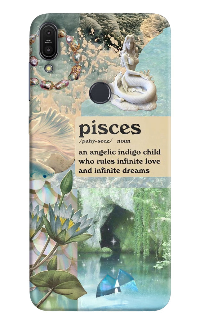 Pisces Zodiac Asus Zenfone Max Pro M1 Hard Case Back Cover by Casekaro