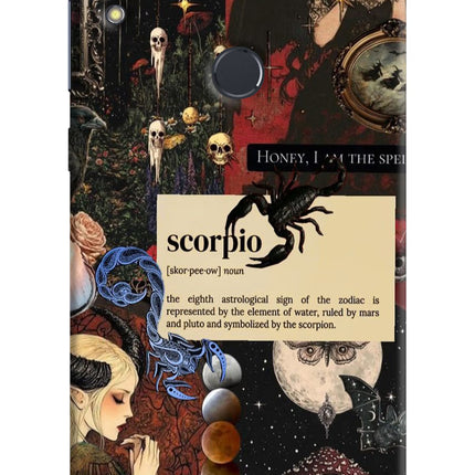 Scorpio Zodiac Asus Zenfone Max Pro M1 Hard Case Back Cover by Casekaro