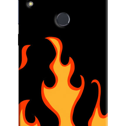 Fired Up – Black Asus Zenfone Max Pro M1 Hard Case Back Cover by Casekaro