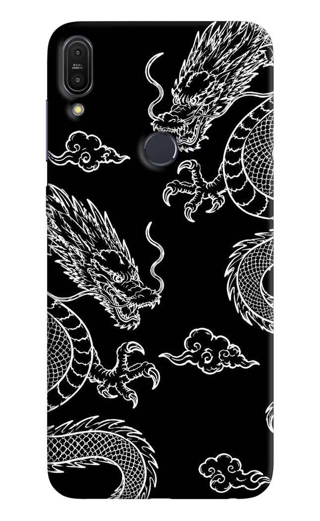 Twin Dragons Asus Zenfone Max Pro M1 Hard Case Back Cover by Casekaro