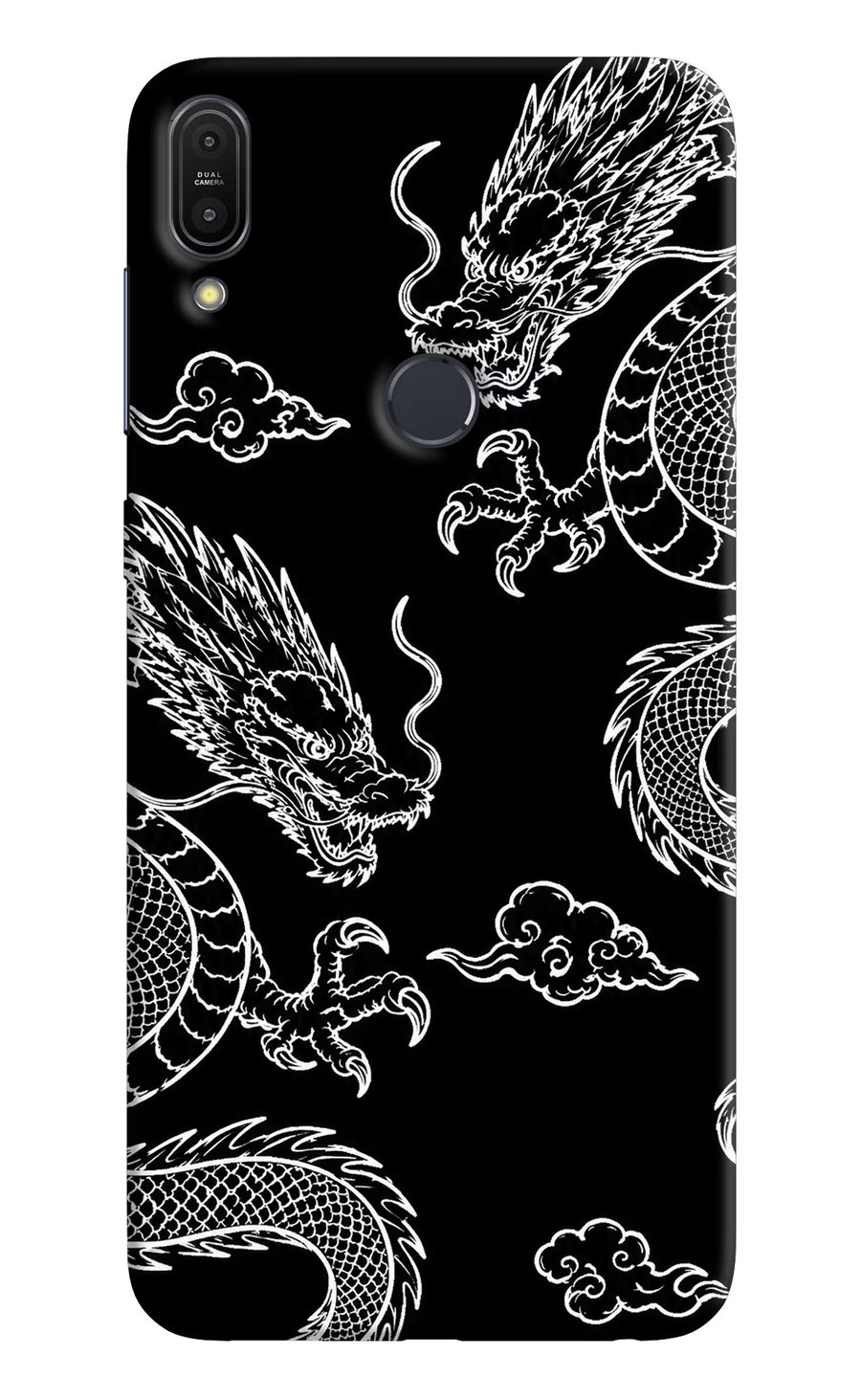 Twin Dragons Asus Zenfone Max Pro M1 Back Cover, Hard case