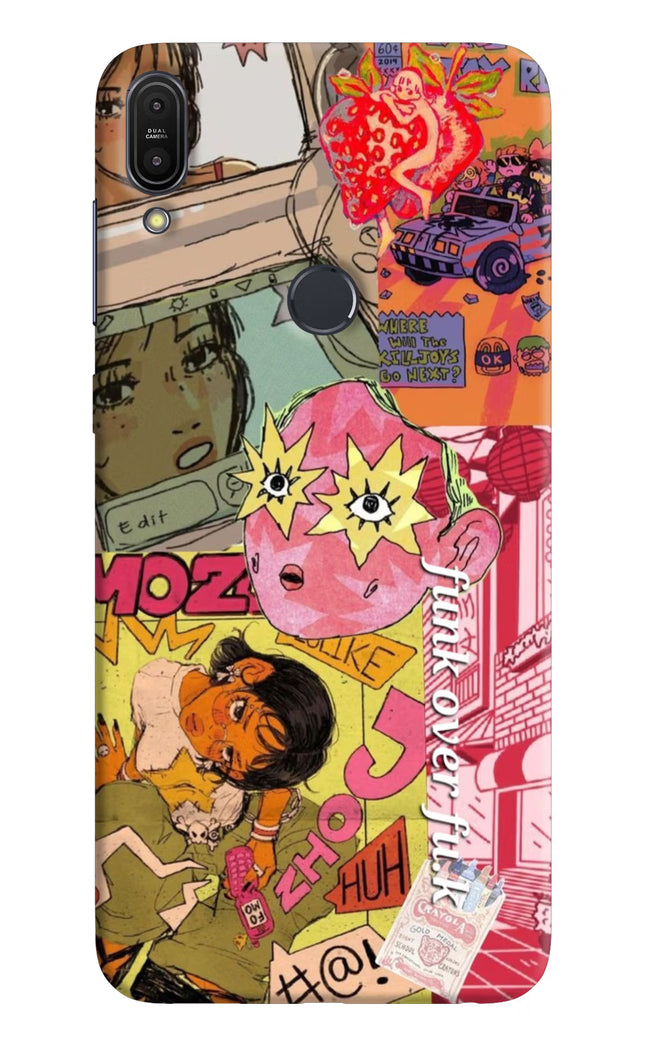 Funkover Asus Zenfone Max Pro M1 Hard Case Back Cover by Casekaro