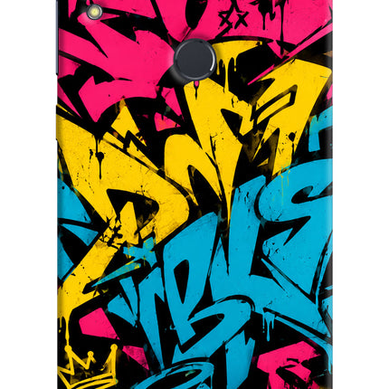 Graffiti Vibe Asus Zenfone Max Pro M1 Hard Case Back Cover by Casekaro