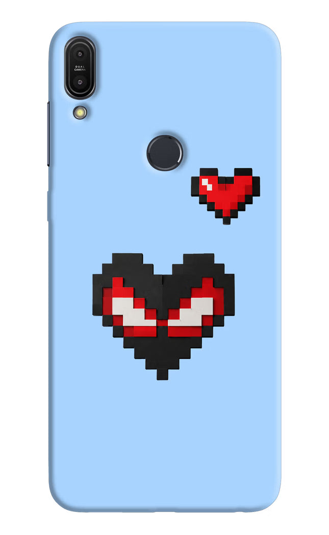 Peter Heart Asus Zenfone Max Pro M1 Hard Case Back Cover by Casekaro
