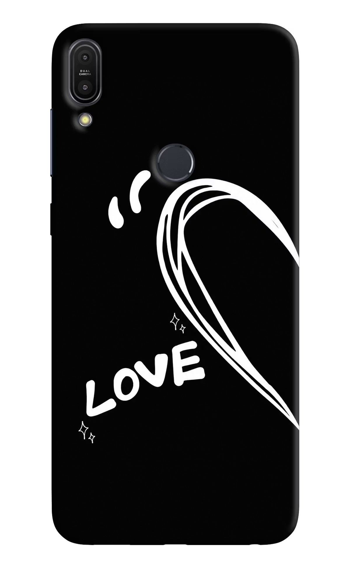 Love Line Asus Zenfone Max Pro M1 Back Cover