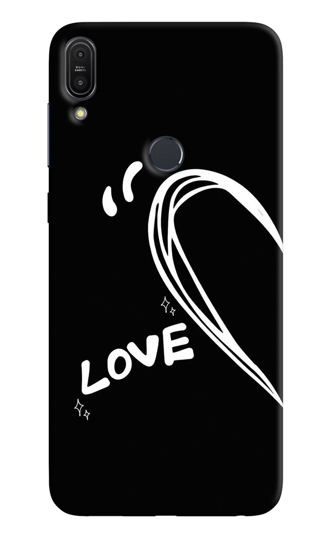 Love Line Asus Zenfone Max Pro M1 Hard Case Back Cover by Casekaro