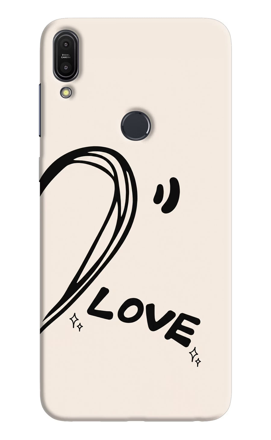 Soul Line Asus Zenfone Max Pro M1 Back Cover, Hard case