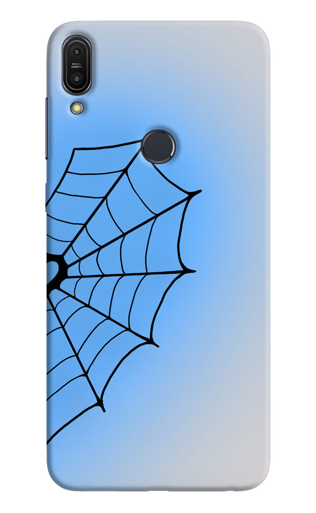 Blue Web Asus Zenfone Max Pro M1 Hard Case Back Cover by Casekaro