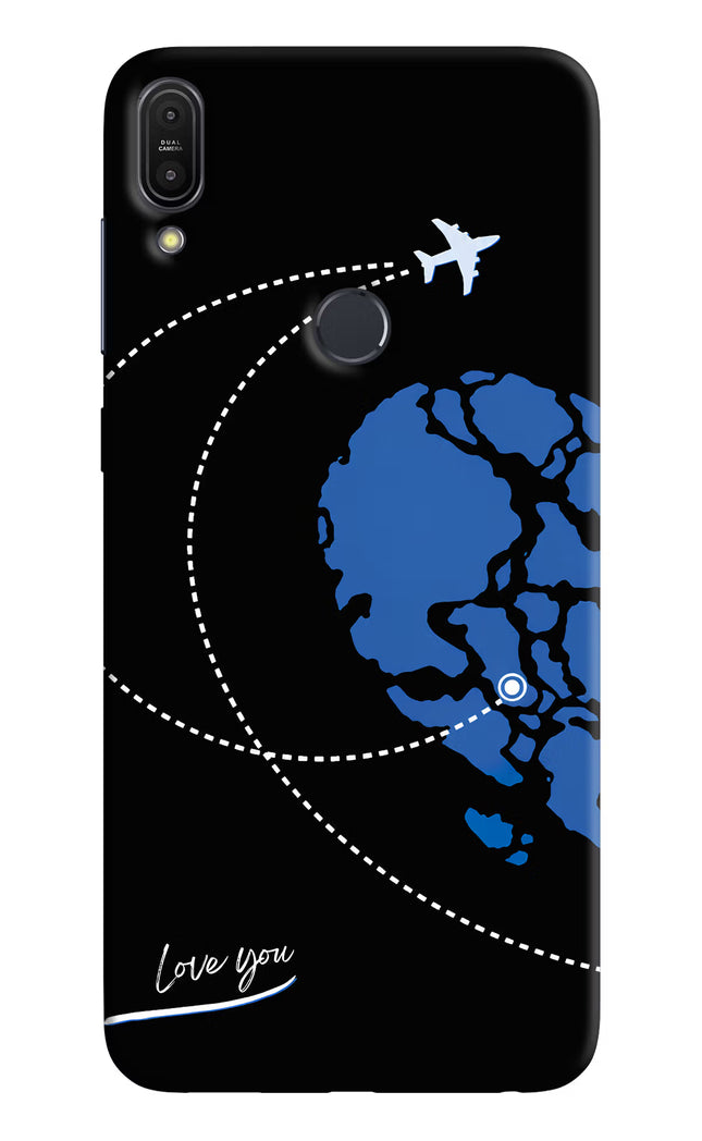 Love Orbit Asus Zenfone Max Pro M1 Hard Case Back Cover by Casekaro