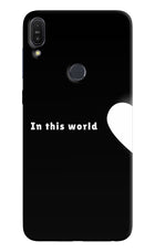 This World Asus Zenfone Max Pro M1 Hard Case Back Cover by Casekaro
