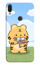 Tiger Treat Asus Zenfone Max Pro M1 Hard Case Back Cover by Casekaro