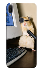 Hacker Hamster Asus Zenfone Max Pro M1 Hard Case Back Cover by Casekaro