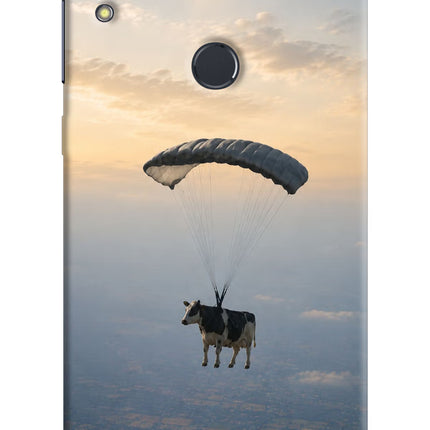 Skydiving Cow Asus Zenfone Max Pro M1 Hard Case Back Cover by Casekaro