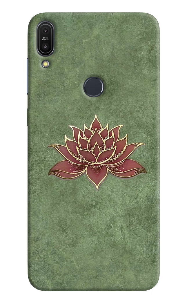 Lotus Grace Asus Zenfone Max Pro M1 Hard Case Back Cover by Casekaro