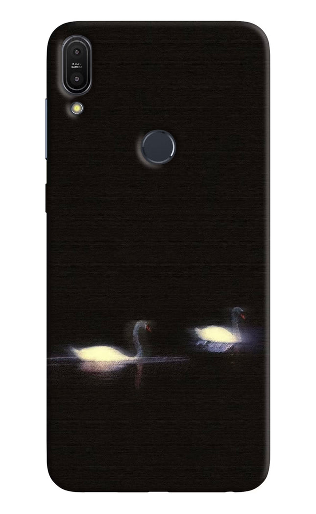 Silent Swans Asus Zenfone Max Pro M1 Hard Case Back Cover by Casekaro