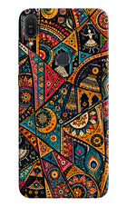 Folk Print Asus Zenfone Max Pro M1 Hard Case Back Cover by Casekaro