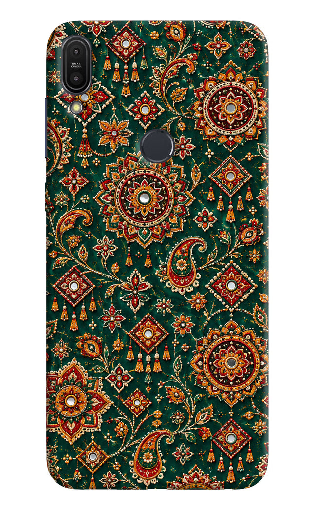 Green Pataka Asus Zenfone Max Pro M1 Hard Case Back Cover by Casekaro