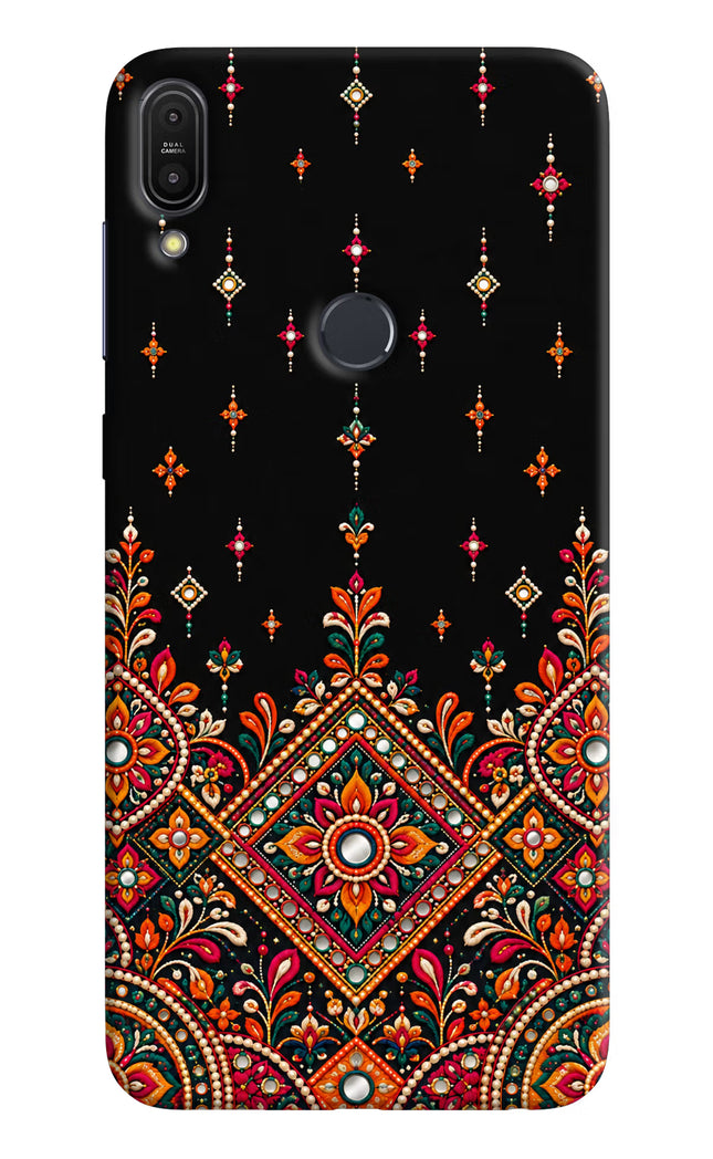 Noir Mehfil Asus Zenfone Max Pro M1 Hard Case Back Cover by Casekaro