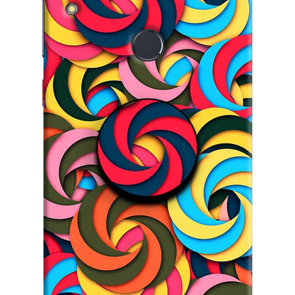 Spiral Pattern Asus Zenfone Max Pro M1 Pop Case by Casekaro
