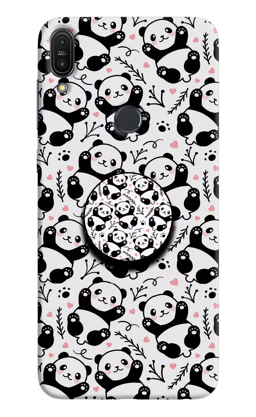 Cute Panda Asus Zenfone Max Pro M1 Pop Case, Hard case
