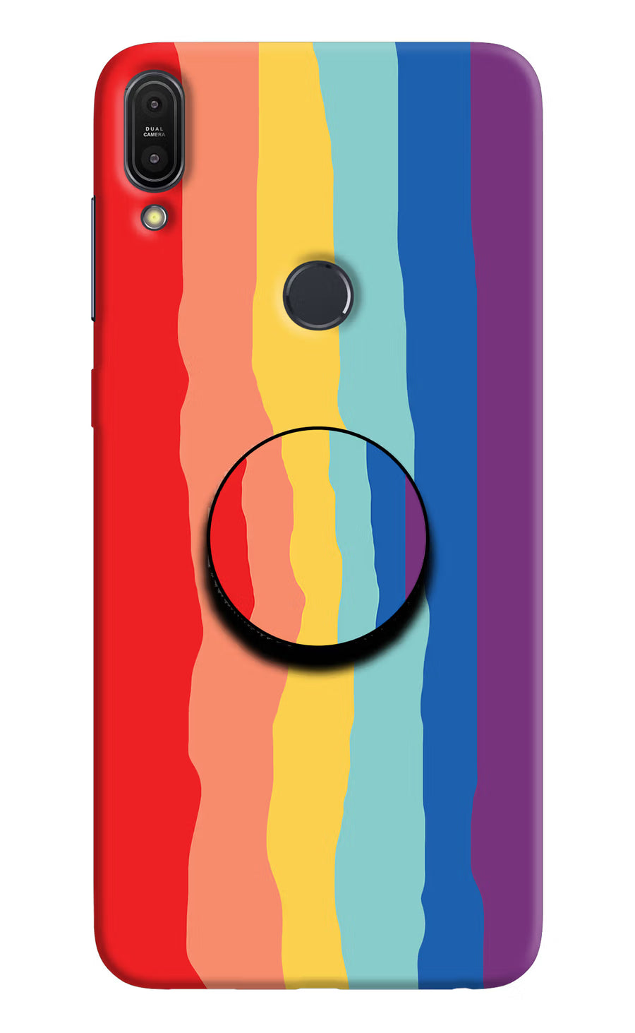 Rainbow Asus Zenfone Max Pro M1 Pop Case, Hard case