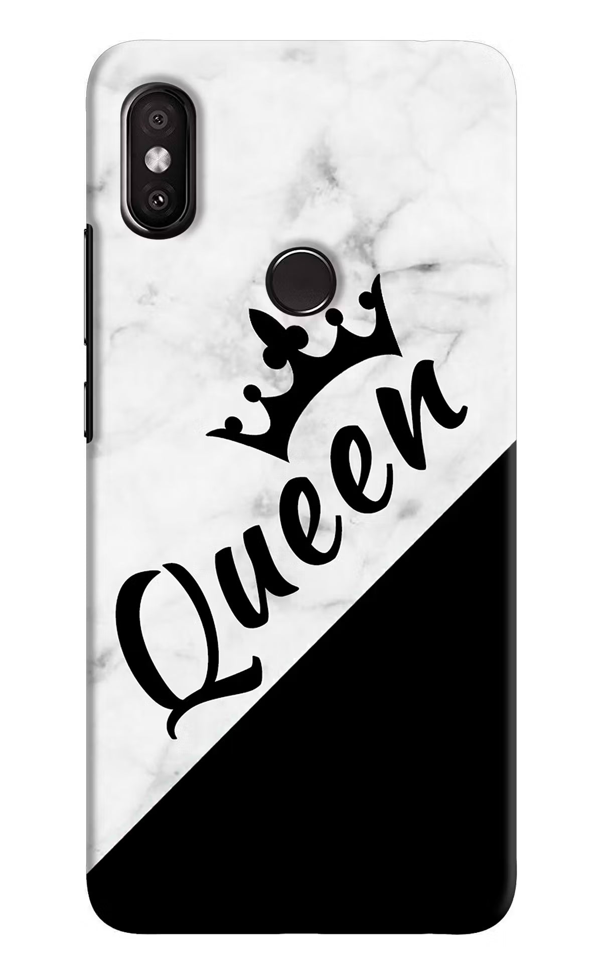 Queen Redmi Y2 Hard Case Back Cover by Casekaro