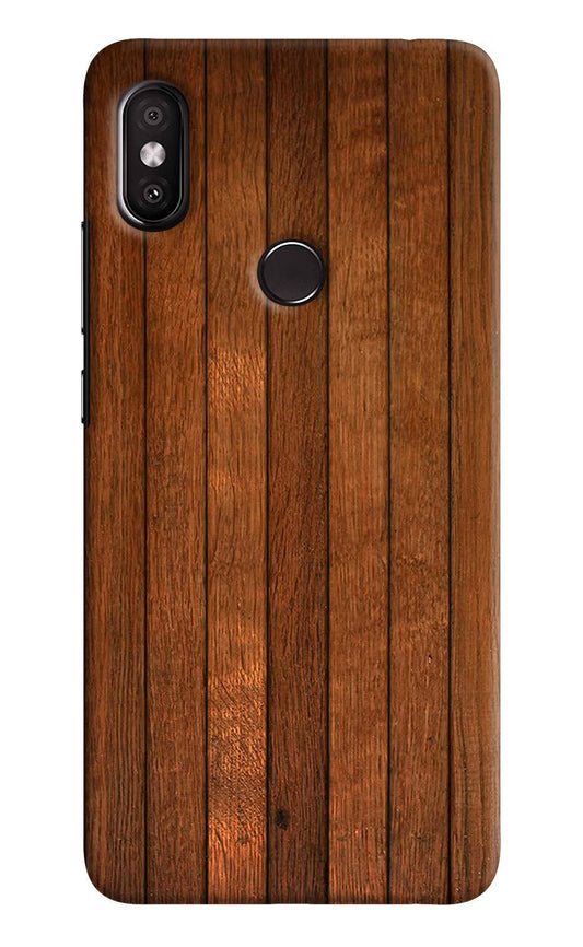 Wooden Artwork Bands Redmi Y2 Hard Case Back Cover by Casekaro