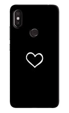 Heart Redmi Y2 Hard Case Back Cover by Casekaro
