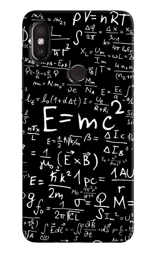 Physics Formula Redmi Y2 Hard Case Back Cover by Casekaro