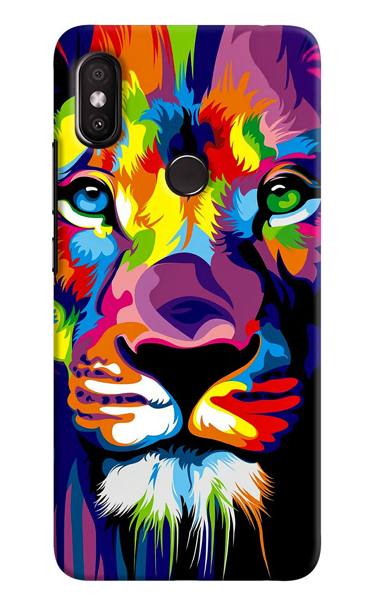 Lion Redmi Y2 Hard Case Back Cover by Casekaro